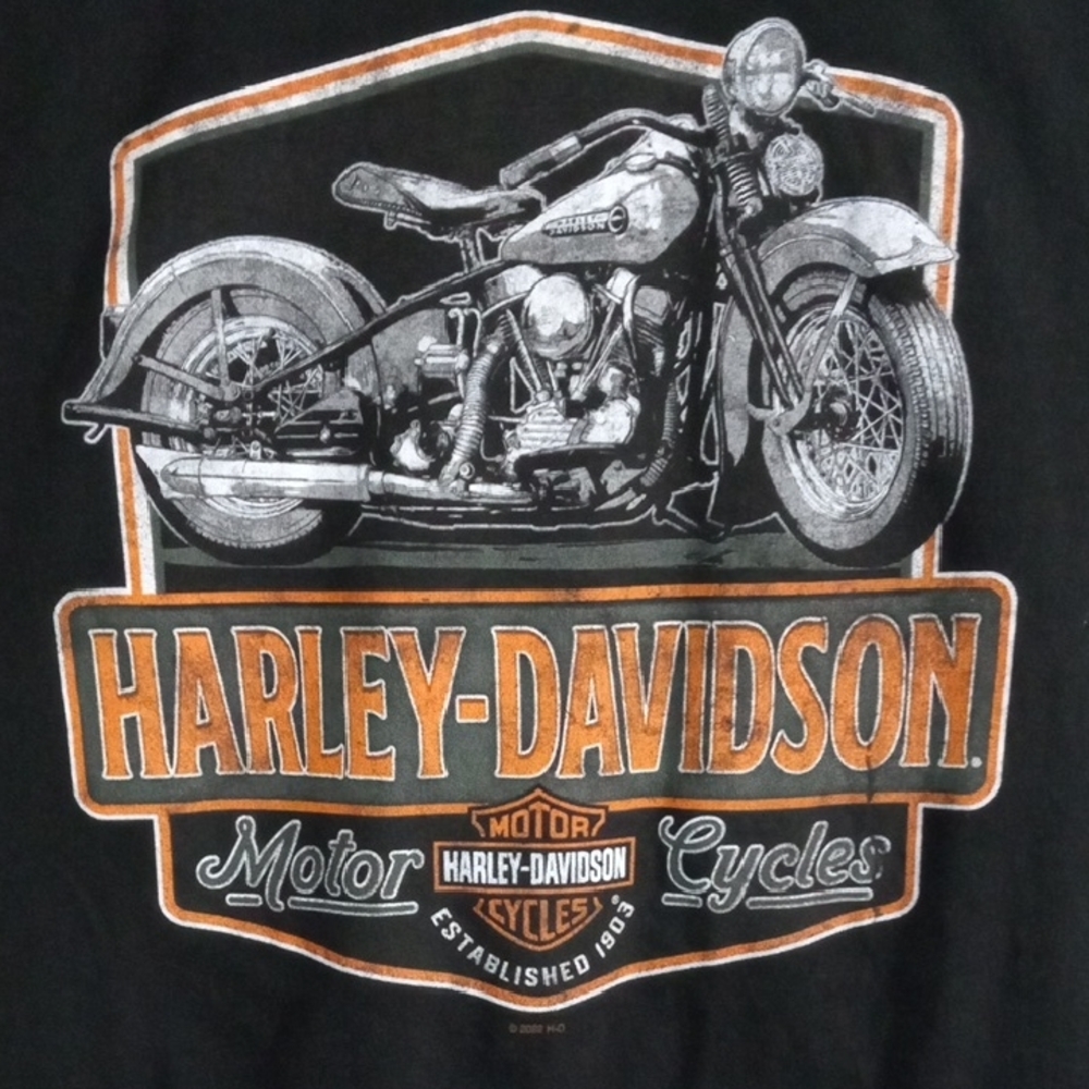 Harley-Davidson Black Short Sleeve Tee Men’s Large
